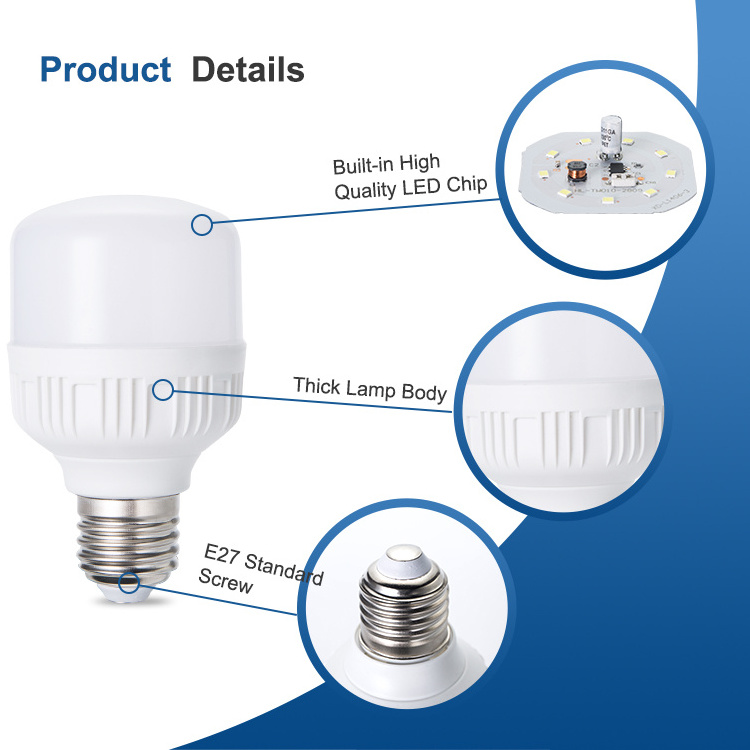 Zhongshan factory new designs energy saver 15W 20W 30W 5w 10W shenzhen led bulb