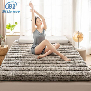 Bitinnov High Density Gel Memory Rebonded Foam Bed Topper Sleep Well Queen Double Full King Mattresses Comfort Spring Mattress