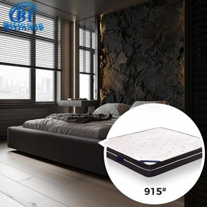 Bitinnov 200*180*25cm Factory Price Pocket Coil Spring Mattress 5*6 Double Queen King Size Memory Foam Soft Mattress