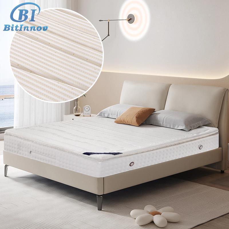 Bitinnov 200*180*25cm Mattresses Hybrid Full Size Modern Bedroom Mattress Bed Memory Foam Latex Pocket Spring Mattresses