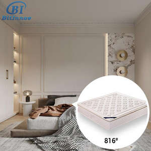 Bitinnov 200*180*25cm Factory Price Customized hotel foam pillow top king size hotel spring mattress