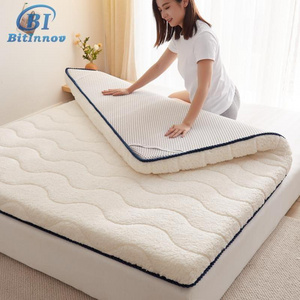 Bitinnov cashmere fabric custom sizes student super king size pillowtop pocket sprung hotel mattress king size