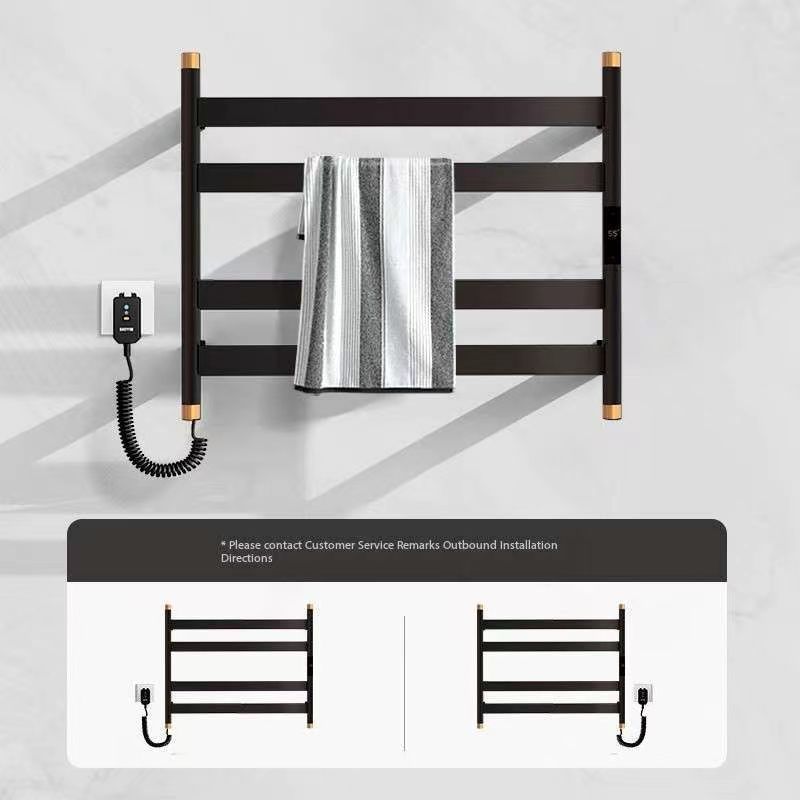 Electric Heated Towel Bathroom 304 Stainless Steel Rack And Smart Towel Warmer for Hotel or Apartment