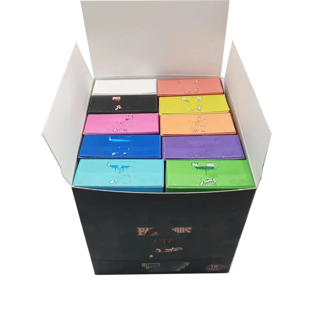 Anho Newest packaging box 1g disposable pen paper box custom logo Drawer package