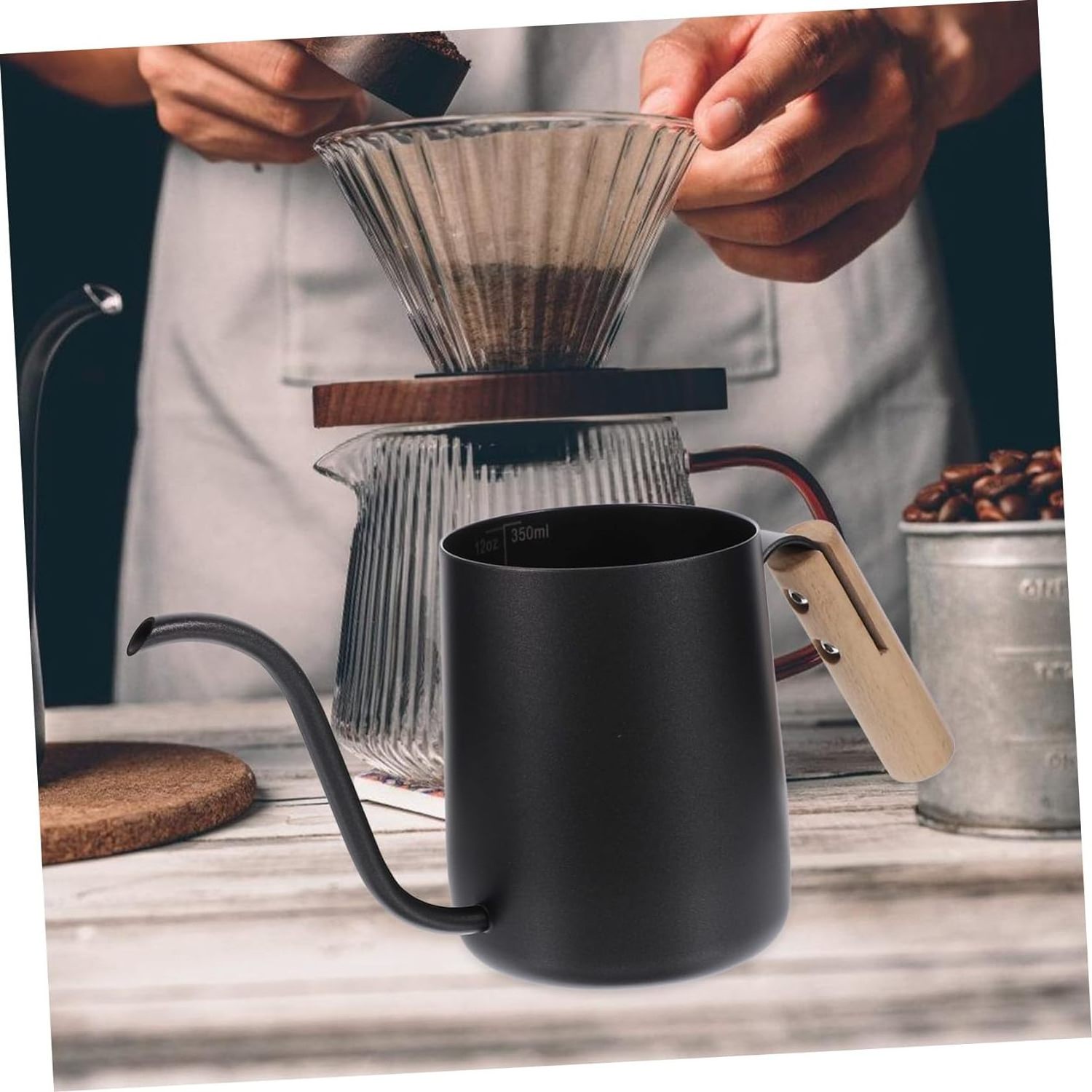 Best Price Commercial Portable Picnic Gooseneck Tea Coffee Drip Pot Stainless Steel Coffee Kettle Pour Over Tools