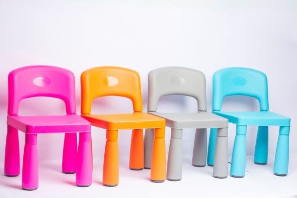 Plastic Colorful Table and Chair Children furniture sets Vibrant color kindergarten, nursery home, daycare, preschool furniture