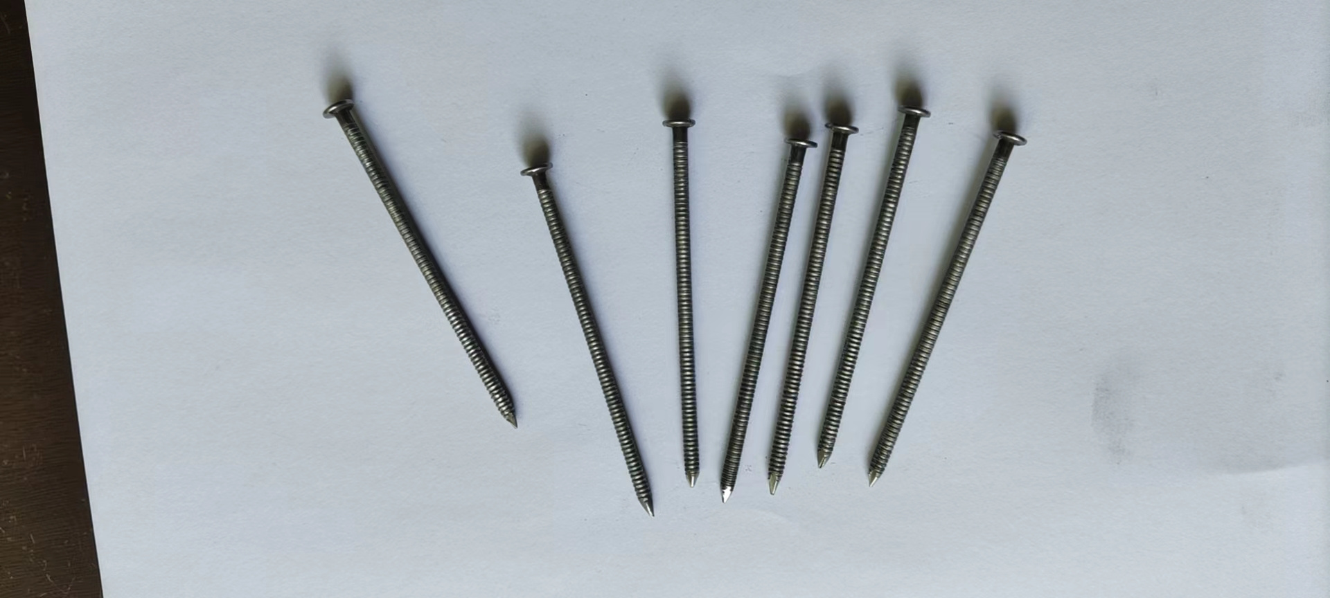 machine quality ring shank loose nails with point