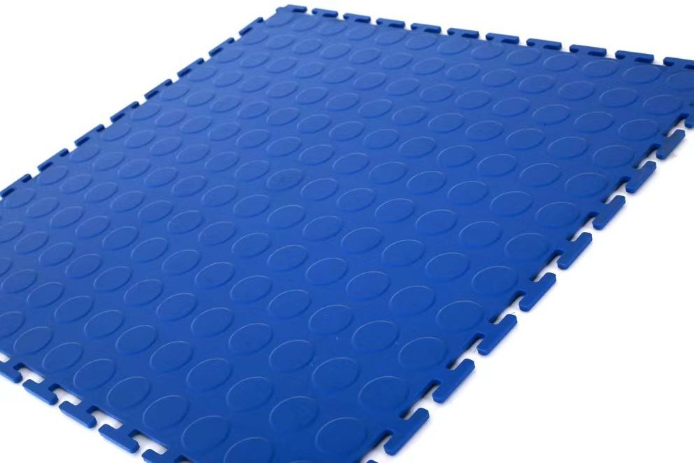 High-strengh Best Selling Pvc Interlocking Garage Floor Tiles/removable Pvc Interlocking Floor Mats For Warehouse