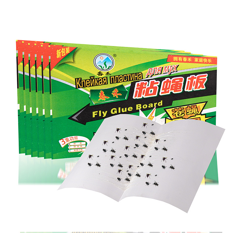 Wholesale indoor and outdoor flying insect white double-sided adhesive traps