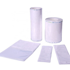 Medical grade paper pouch reel disposable heat-sealing tyvek sterilization roll/reel flexible pouches & reels