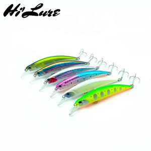 80mm 12g 60mm 6.5g Minnow Fishing Lure Hard Bait Trout seuelos de pesca isca artificial 80S 60S HJM01