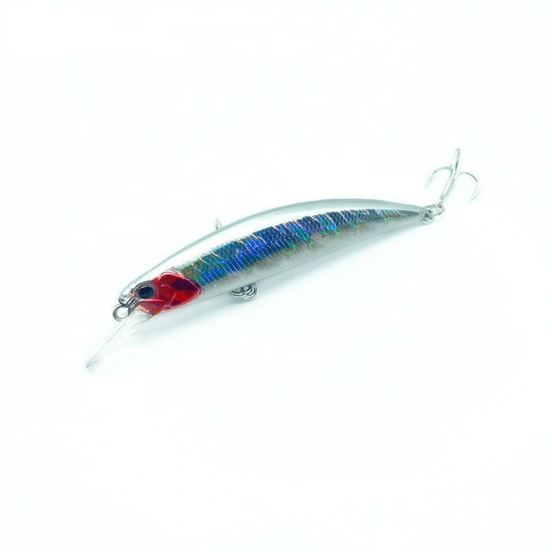 80mm 12g 60mm 6.5g Minnow Fishing Lure Hard Bait Trout seuelos de pesca isca artificial 80S 60S HJM01