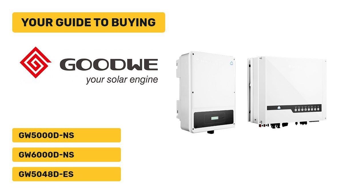 Goodwe Solar On/OFF Grid Inverter 6KW 10KW PV DC/AC Inverter ET PLUS+ Series GW10K-ET 24V 48V PV Inverter