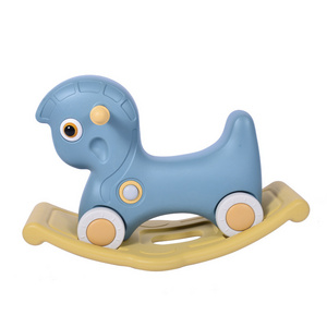 Wholesale Price Multsliding Toysastic Children Animal Horse Riding Rocking Horse Toy for Kids Plastic OEM Unisex 2 to 4 Years