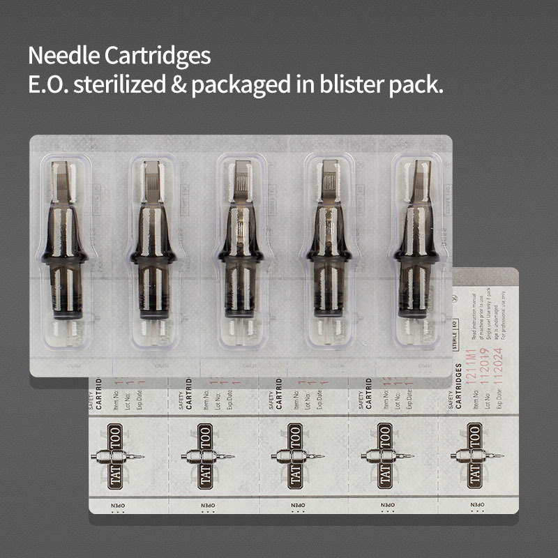 Cartridge Tattoo Needles RL RS RM M1 Disposable Sterilized Safety 1RL Needle Cartridge