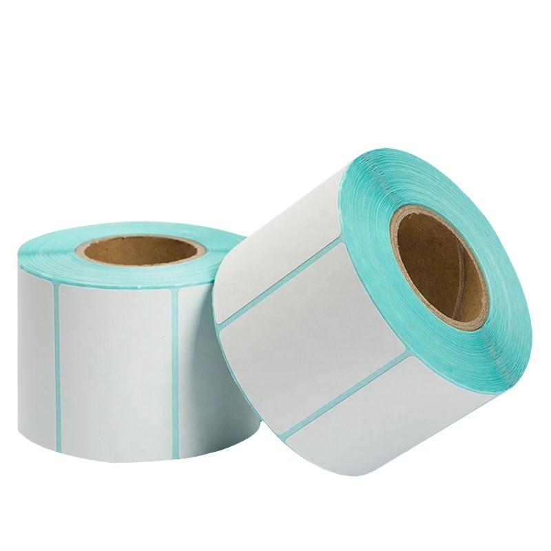 Self Adhesive Cast Coated Paper For Sticker Label In Roll/Sheets 45*25 customized labels