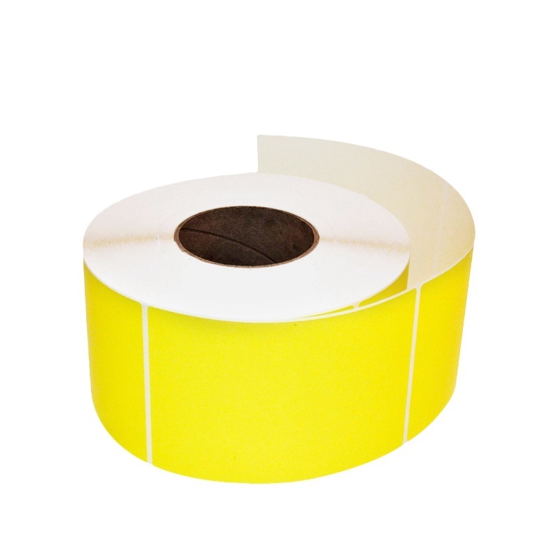 Self Adhesive Cast Coated Paper For Sticker Label In Roll/Sheets 45*25 customized labels