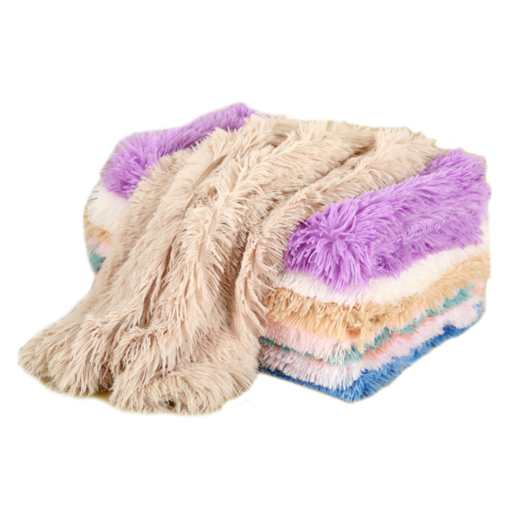 Fluffy Waterproof Dog Blanket Fleece Soft Warm Fuzzy Plush pet blanket Furniture Protector custom pet blanket