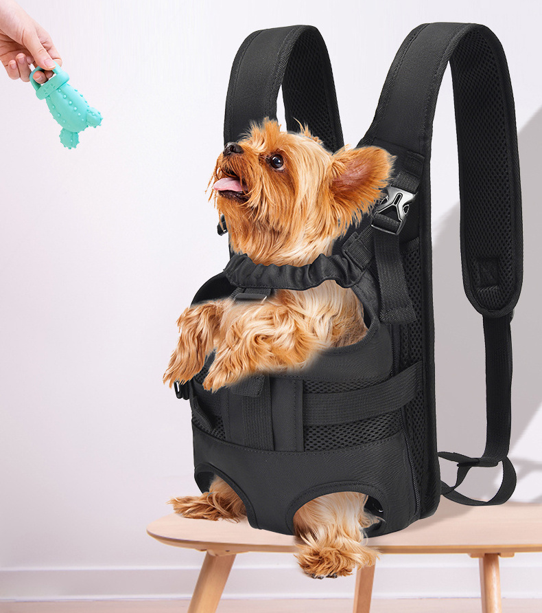 Dog Backpack Breathable Outdoor Portable Travel Bag Holder Saddle Hiking Pet Carrier