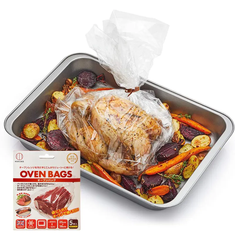 Nylon PET Oven Bag Plastic Chicken Oven Bag Slow Cooker Liner Roasting Cooking Boiling Seafood Turkey Boil Bags