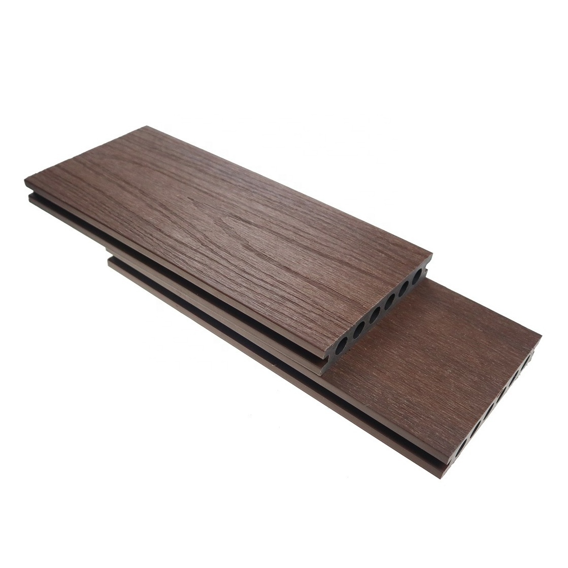 Wpc decking wood plastic co-extrusion floor waterproof garden composite hollow board