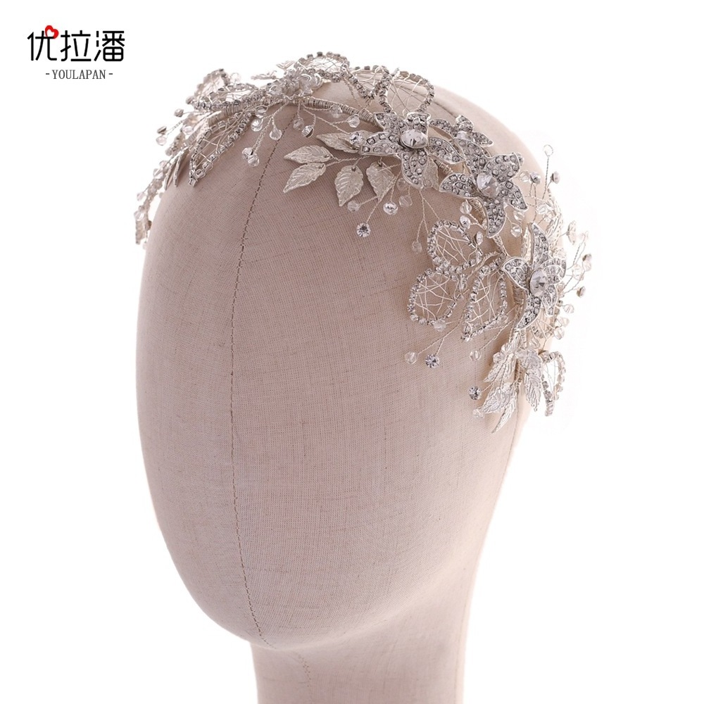 S5489F New  dinner luxury toasting clothes Creative headwear retro head jewelry wedding hair accessories bridal bridal