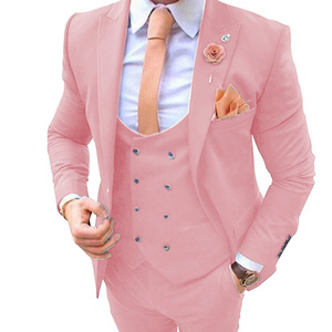 S0439H 2024 Men's Three-piece Casual Wear Men's Fashionable and Handsome Suits