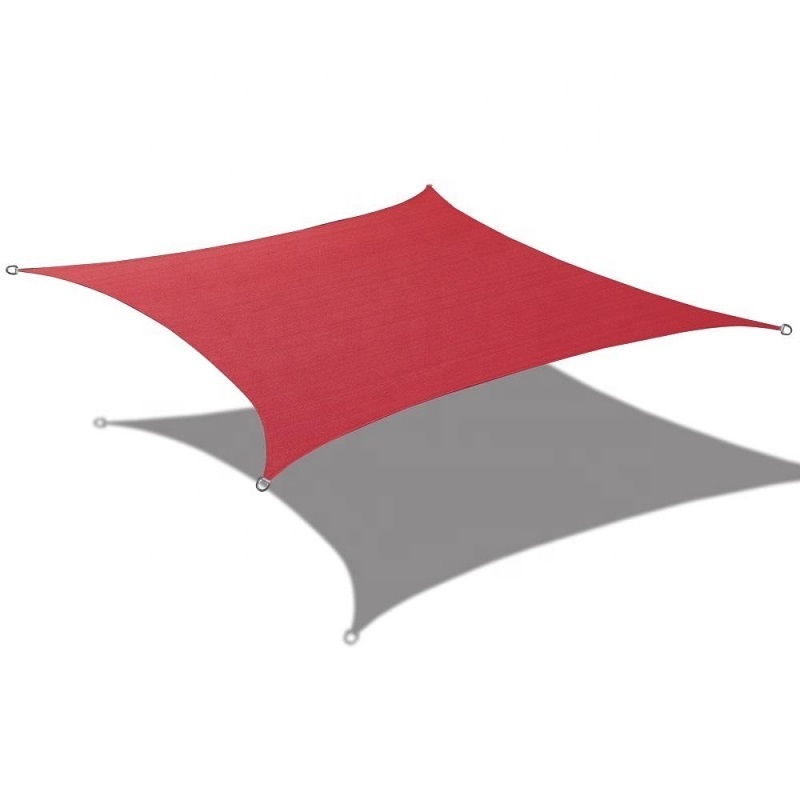 95% shading heavy duty polyester waterproof shade sail for camper van canopy