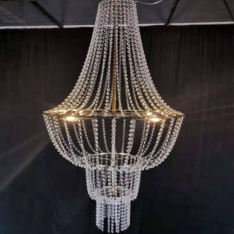 Wedding ceiling decoration unique chain pendant light decor for wedding decoration