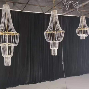 Wedding ceiling decoration unique chain pendant light decor for wedding decoration