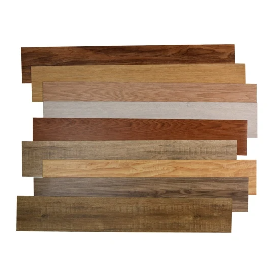 4MM 5MM  Best New 100%  Fireproof LVT PVC Rigid Core Vinyl Plank Waterproof  Click Lock SPC Flooring