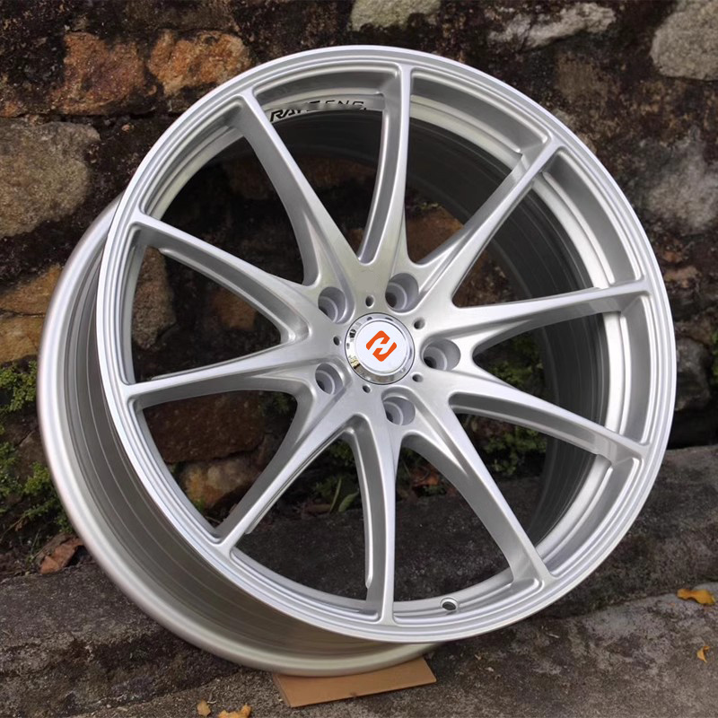 High strength custom 18 19 20 21 22inch PCD5x112 5x114.3 5x120 aluminium alloy forged passenger gray car wheels hub rims