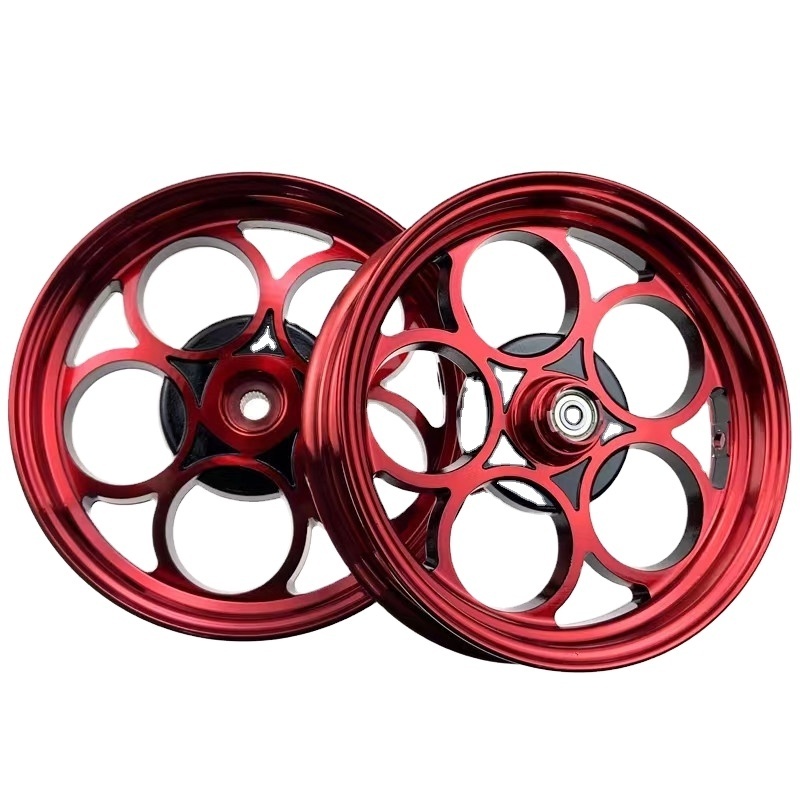 High Quality CNC Aluminium Alloy 10-inch Scooter Wheel Hub for Honda Front and Rear Wheel Rims