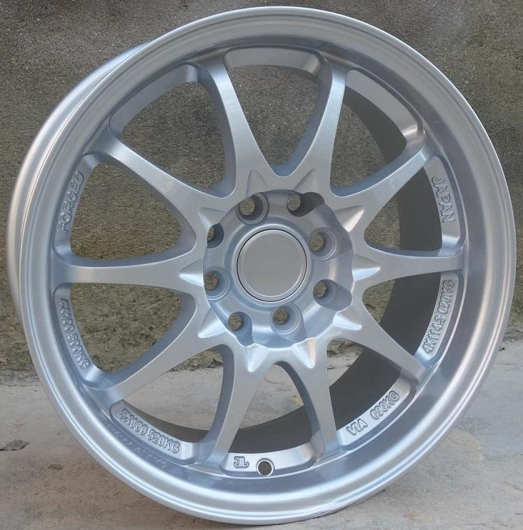 Glosok five hole car rim 14 15 16 17 18 20 22 inch wheels 5x100 5 holes 4 lug 100 aluminum alloy wheel rims 5x114.3