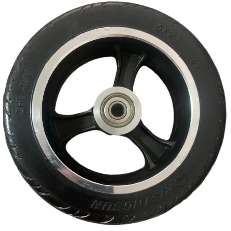 Fast wheel FO widened rear wheel 6x2 solid wheel electric scooter 145x40 solid tire hub tire