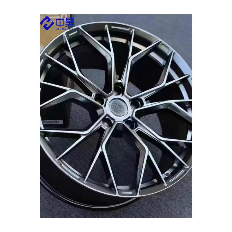 High strength Custom multi spoke deep dish 18 19 20 21 22inch 5x112 5x114.3 5x120aluminium alloy forged passenger car wheels rim