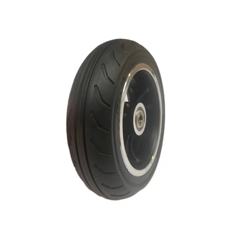 Fast wheel FO widened rear wheel 6x2 solid wheel electric scooter 145x40 solid tire hub tire