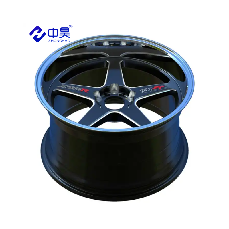 alloy wheels 15 inch 4*100 factory wholesale 4 holes 5 spokes rims