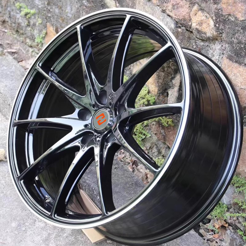 High strength custom 18 19 20 21 22inch PCD5x112 5x114.3 5x120 aluminium alloy forged passenger gray car wheels hub rims