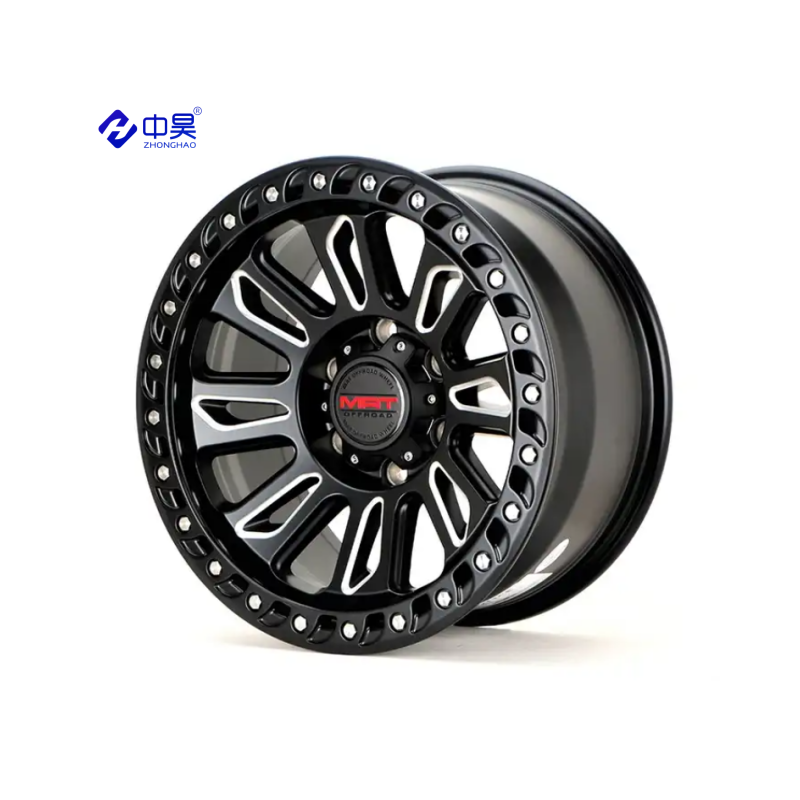 Alloy car rims 17 18inch beadlock wheel for pickup & suv wheels