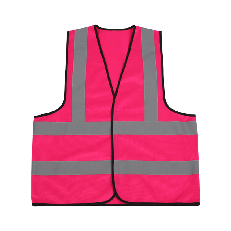 high quality pink color safety vest for women safety vest with logo breathable