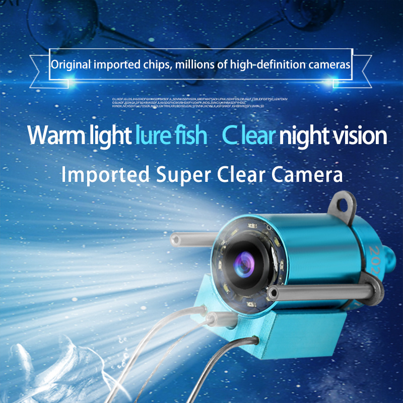 Aniccom 2023 Underwater Visual Camera Portable High Definition Screen Camera For Fishing Underwater Fishing Pole Camera Rod Set