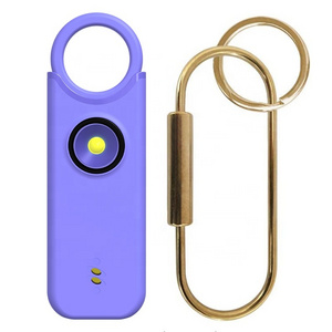 New135DB Recharge Portable Emergency SOS Security Self Defense Alarm Keychain Personal Alarm for Women Children Elders