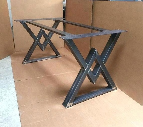 Diamond Dining Table Legs, Industrial Legs