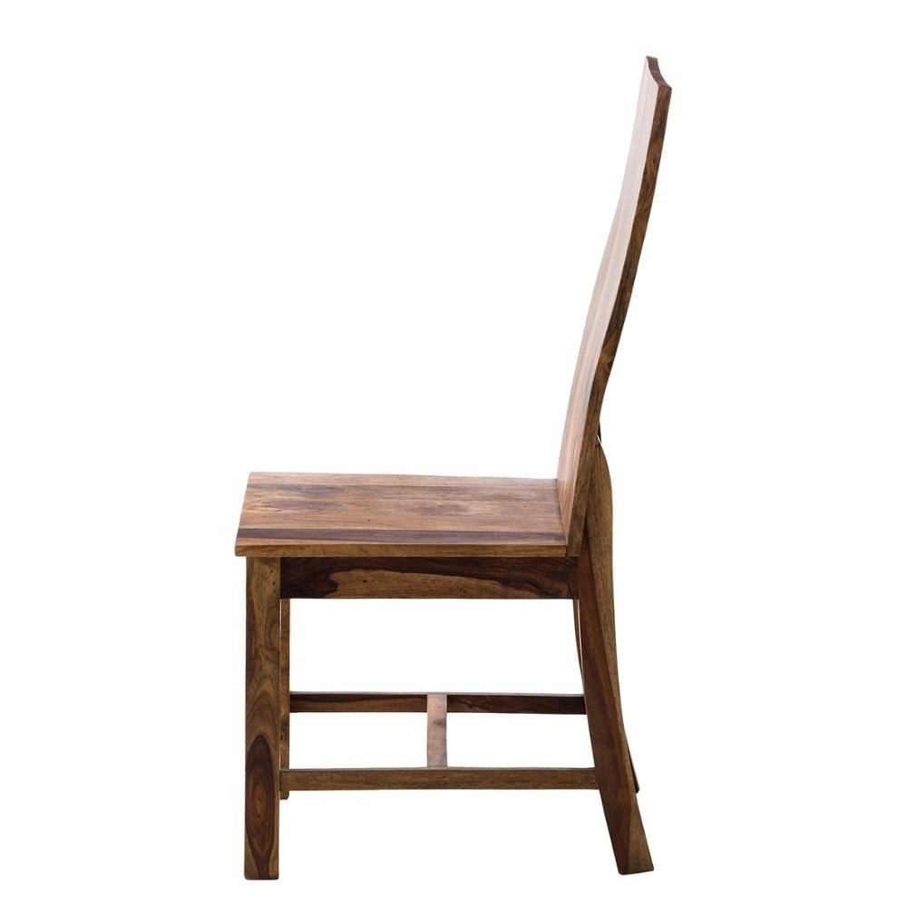 Sheesham wood dining chair set of two