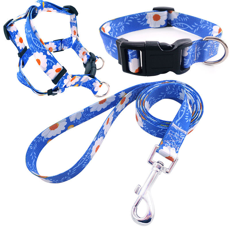 Manufacturers Free Sample Nylon Adjustable Pet Harness Reversible Dog Harness Set Luxury design Custom Dog Harness