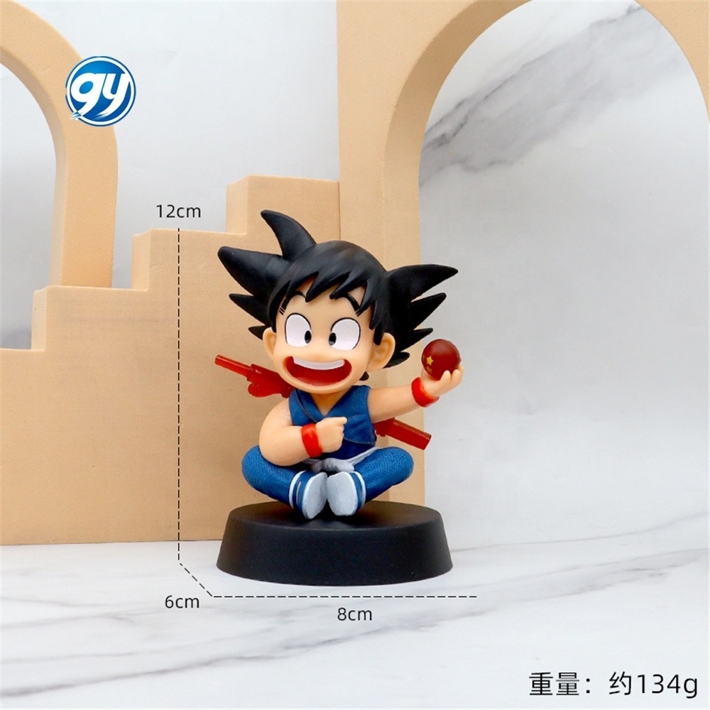 Home decoration figurine toys 13.5cm goku vegeta broly figure Somersault Cloud doll anime action figures