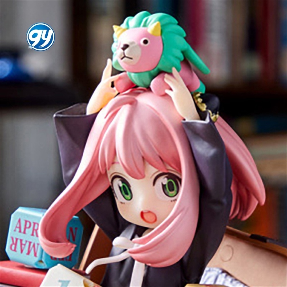 Anime Spy X Family Anya Toys Loid Yor ger Chibi Anua Figure With Base Figurine PVC Model dolls for kids Toy Gifts