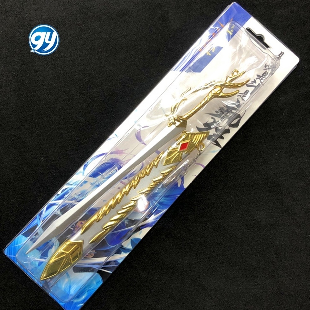 GY Genshined Impact Assassin Arrow Cosplay Character Anime Game Toy Model Sword For Gifts Weapon Artware