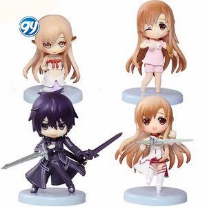 Figuras de 1 Version Sword Art Online Yuuki Asuna Anime Figure PVC Model Collection Toy Gift Action Figures Toys